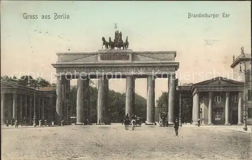 Brandenburgertor Berlin  Kat. Gebude und Architektur