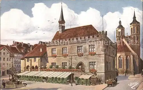 Verlag Wiedemann WIRO Nr. 2229 A Goettingen Rathaus Kat. Verlage