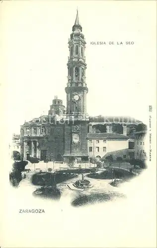 Verlag Hauser Y Menet Nr. 232 Zaragoza Iglesia de la Seo Kat. Verlage