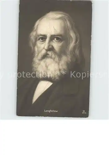 Persoenlichkeiten Henry Wadsworth Longfellow Kat. Persoenlichkeiten