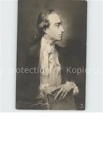 Goethe Johann Wolfgang von Verlag GG Co Nr.  2504 Kat. Dichter