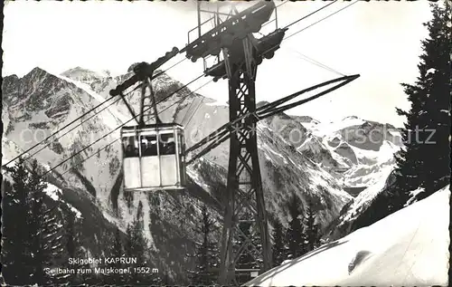 Seilbahn Maiskogel Kaprun Kat. Bahnen