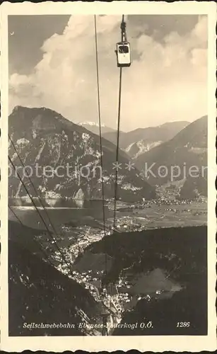 Seilbahn Ebensee Feuerkogl Kat. Bahnen