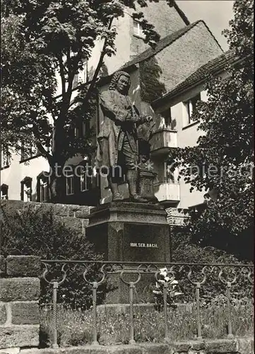 Bach Johann Sebastian Denkmal Eisenach  Kat. Komponist