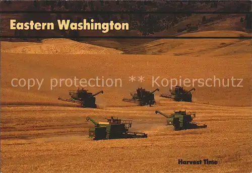 Ernte Landwirtschaft Harvest time Eastern Washington  Kat. Landwirtschaft