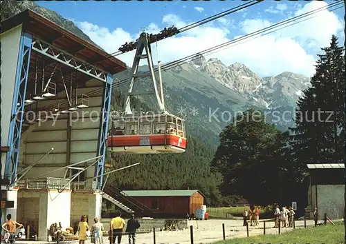 Seilbahn Fellhorn Oberstdorf Birgsautal Trettachspitze Maedelegabel Kat. Bahnen