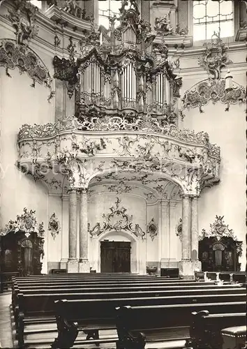 Kirchenorgel Benediktinerabtei Ettal  Kat. Musik