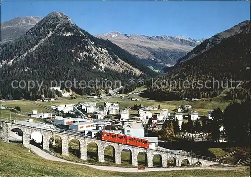 Zahnradbahn Parsennbahn Davos Dorf Flueelatal Seehorn Pischahorn Kat. Bergbahn
