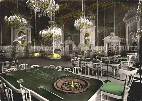 Casino Spielbank Baden Baden Gruener Saal  Kat. Spiel