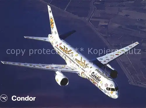 Flugzeuge Zivil Condor B 757 Sonderbemalung James Rizzi Kat. Airplanes Avions