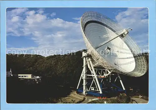 Astronomie Radioteleskop Bad Muenstereifel Effelsberg  Kat. Wissenschaft Science