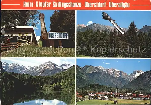 Ski Flugschanze Heini Klopfer Oberstdorf  Kat. Sport