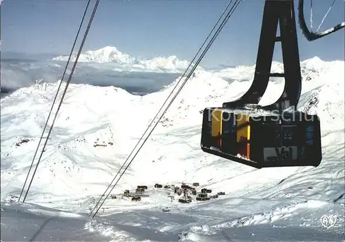 Seilbahn Cime Caron Val Thorens  Kat. Bahnen