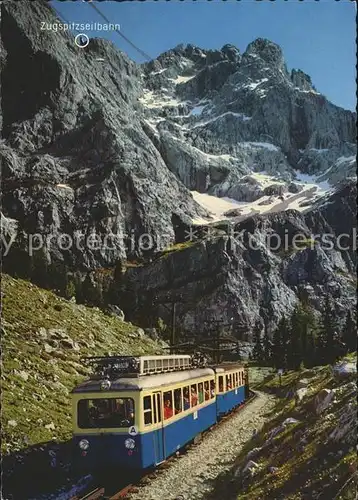 Zugspitzbahn Zahnradbahn Zugspitzgipfel Kat. Eisenbahn