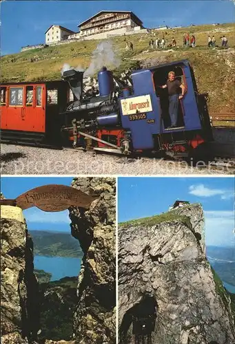 Lokomotive Schafbergspitze Mondsee  Kat. Eisenbahn