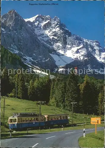 Zugspitzbahn Zahnradbahn Zugspitze Kat. Eisenbahn