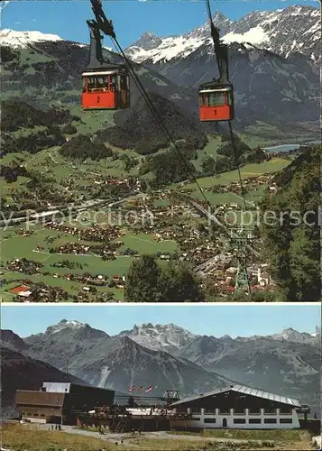 Seilbahn Schruns Tschagguns Hochjoch Bergstation Restaurant  Kat. Bahnen