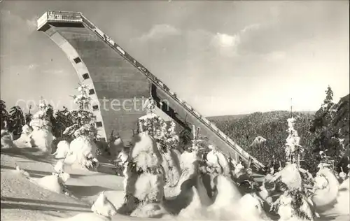 Ski Flugschanze Rennsteig Oberhof Kanzlersgrund  Kat. Sport