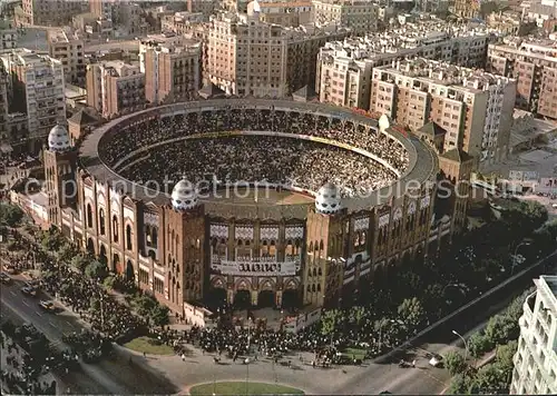 Stierkampf Plaza de Toros Monumental Barcelona Fliegeraufnahme Kat. Sport