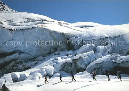 Ski Langlauf Morteratschgletscher  Kat. Sport