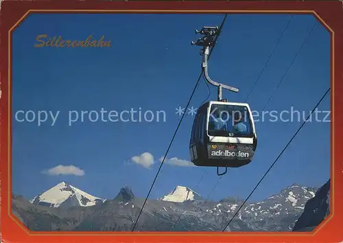 Seilbahn Silleren Adelboden Altels Tschingellochtighorn Rinderhorn  Kat. Bahnen