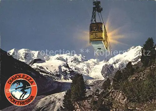 Seilbahn Diavolezza Pontresina Kat. Bahnen