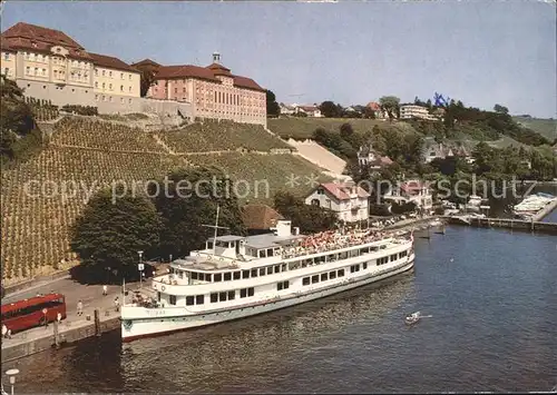 Motorschiffe Meersburg am Bodensee Hafen  Kat. Schiffe