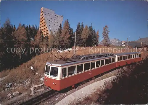 Eisenbahn Vysoke Tatry Hotel Panorama Strbskom Plese  Kat. Eisenbahn