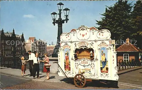 Drehorgel Amsterdam Draaiorgel Kat. Musik