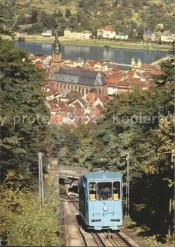 Bergbahn Heidelberg Altstadt Kat. Bergbahn