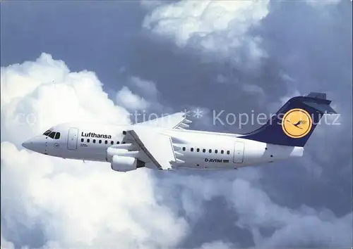 Lufthansa Cityliner Avro RJ85 Kat. Flug