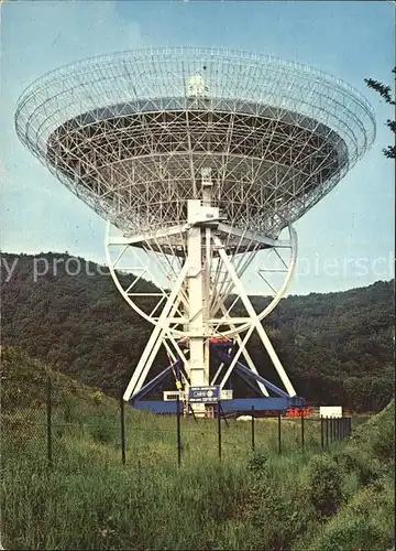 Astronomie Radioteleskop Effelsberg Bad Muenstereifel Kat. Wissenschaft Science