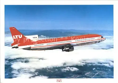 Flugzeuge Zivil LTU TriStar L 1011 1 Kat. Airplanes Avions