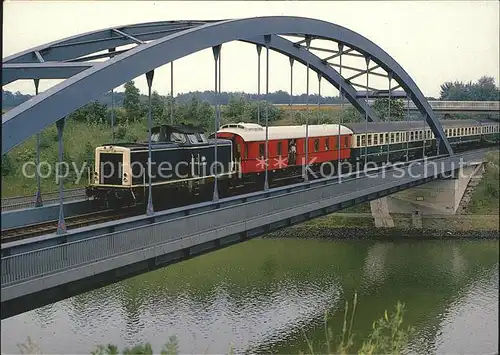 Eisenbahn Eilzug Wildsau AVL 1990 Elbe Steinkanal  Kat. Eisenbahn