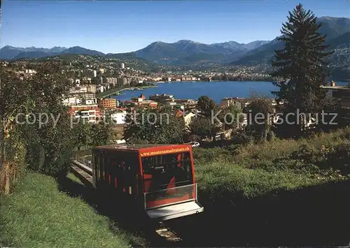 Zahnradbahn San Salvatore Lugano Paradiso  Kat. Bergbahn