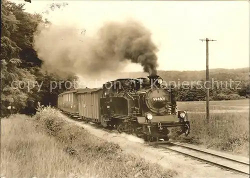 Lokomotive Schmalspurbahn Putbus Goehren  Kat. Eisenbahn