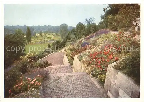 Bundesgartenschau Kassel Treppen Rosenhang  Kat. Expositions