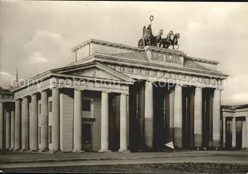 Brandenburgertor Berlin  Kat. Gebude und Architektur