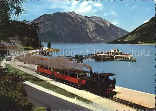 Zahnradbahn Achensee Schiffstation Seespitz  Kat. Bergbahn