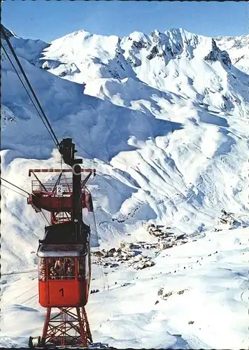 Seilbahn Zuers am Arlberg Zuerser See Madloch Kat. Bahnen