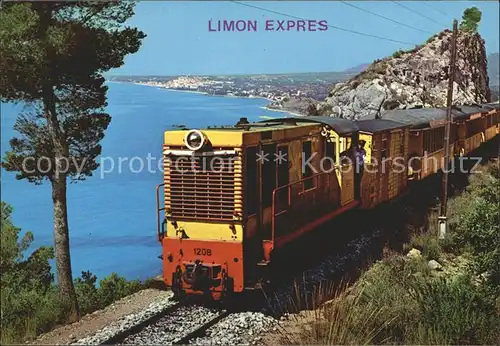 Eisenbahn Limon Expres Costa Blanca  Kat. Eisenbahn