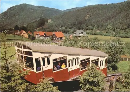 Zahnradbahn Oberweissbach Talstation Obstfelderschmiede Kat. Bergbahn