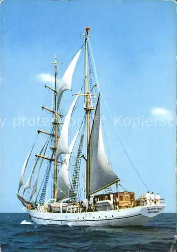 Segelschiffe Segelschulschiff Wilhelm Pieck Kat. Schiffe