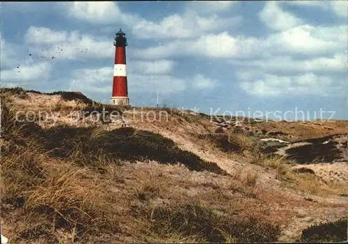 Leuchtturm Lighthouse Hoernum Sylt  Kat. Gebaeude