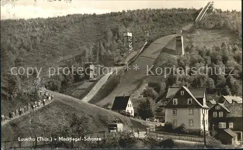 Ski Flugschanze Marktiegel Lauscha Kat. Sport