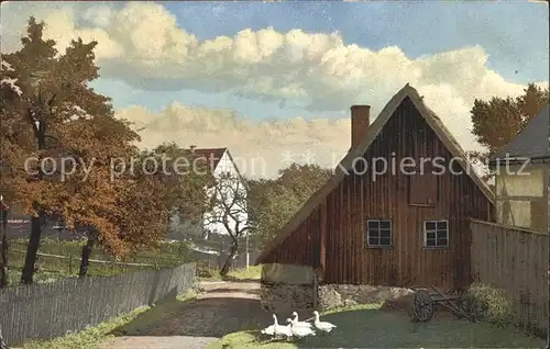 Verlag Photochromie Nr. 2039 Serie 87 Gaense Bauernhaus  Kat. Verlage