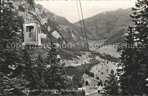 Seilbahn Stoeckalp Frutt Kat. Bahnen