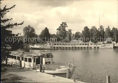 Motorschiffe Cecilienhof Potsdam Lange Bruecke  Kat. Schiffe