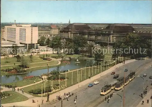 Strassenbahn Leipzig Hauptbahnhof Hotel Kat. Strassenbahn