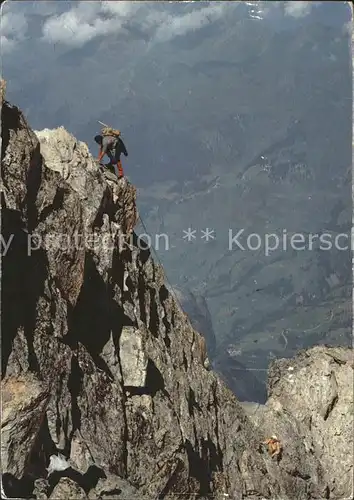 Klettern Bergsteigen  Kat. Bergsteigen